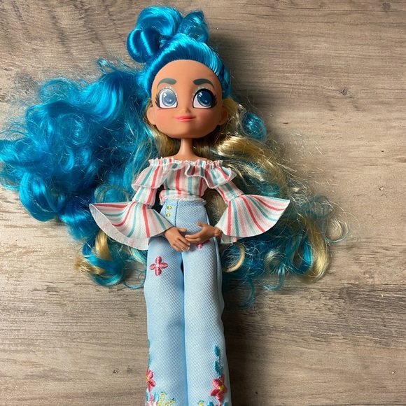 2019 HAIRMAZING HAIRDORABLES LOL 11" NOAH DOLL Blue Hair - Picture 1 of 6